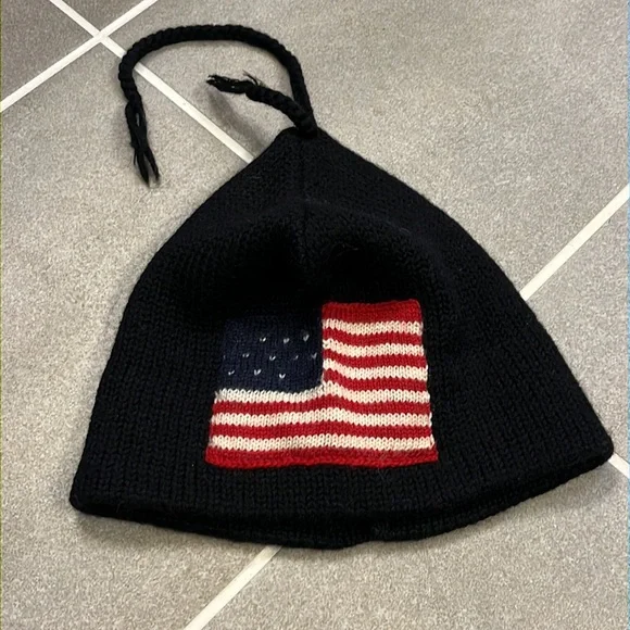 Vintage Ralph Lauren Wool Hat American Flag s-l400.jpg main image 4